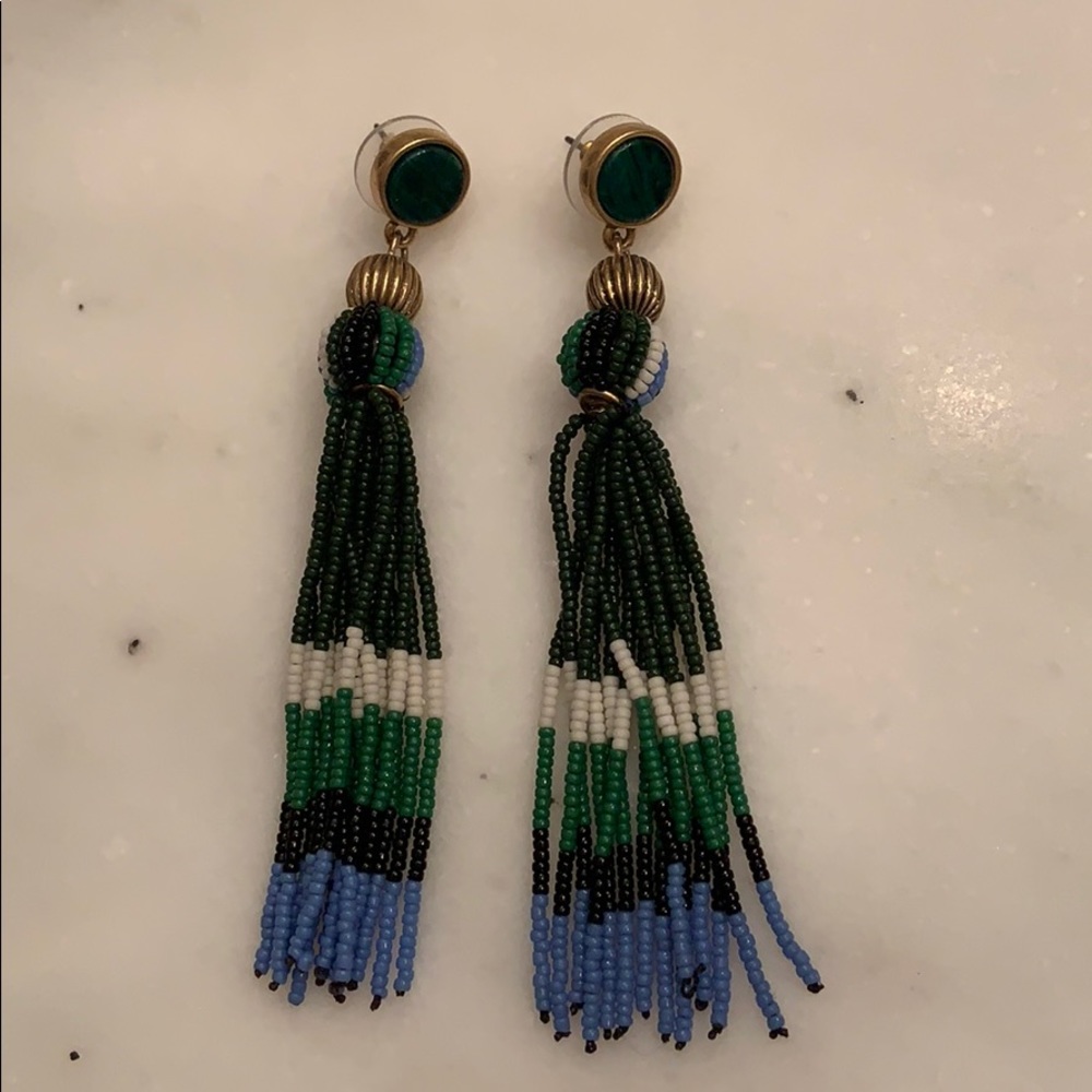 Ann Taylor Unique Beaded Earrings